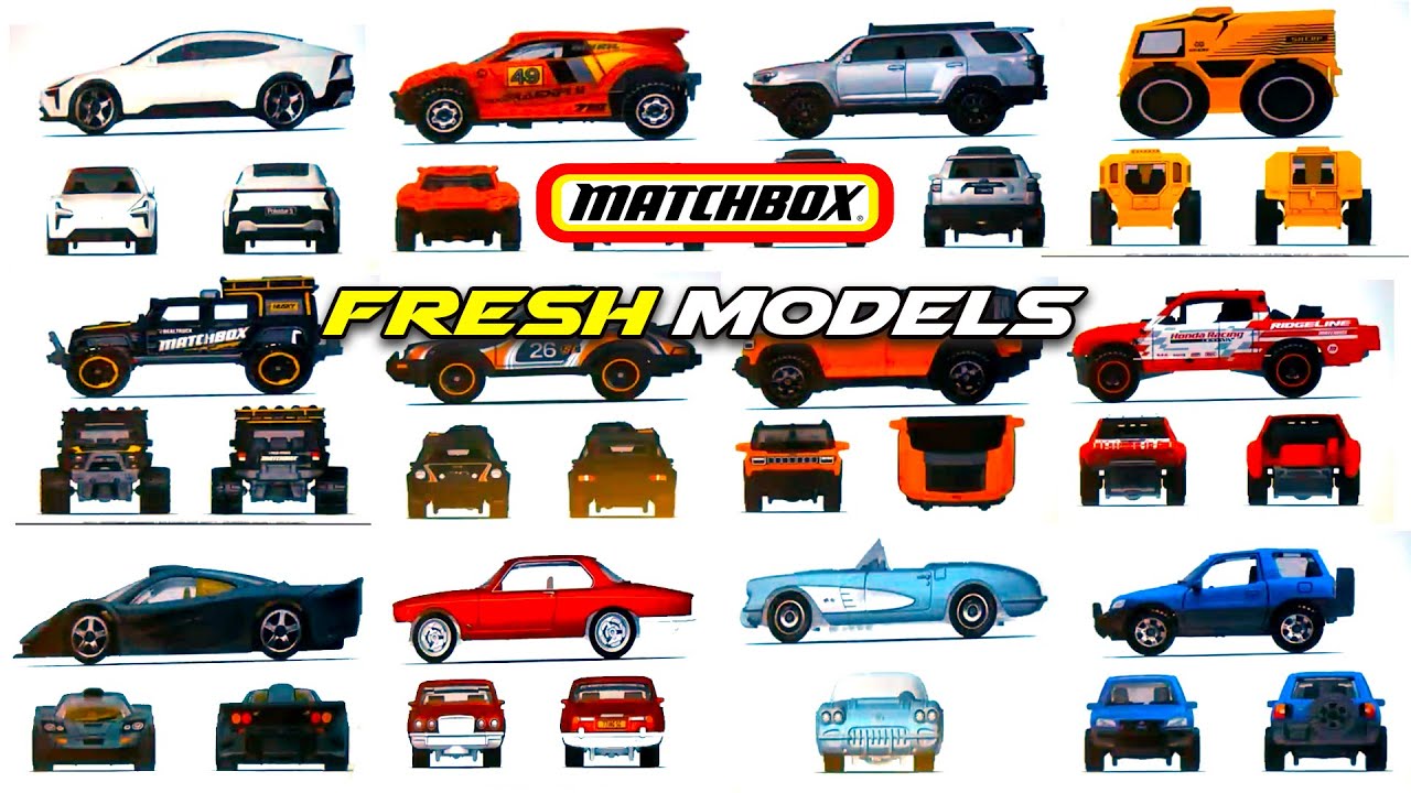 Preview - Matchbox 2025-2026 New Upcoming Models, Basics, Moving Parts, Collectors Set & More.