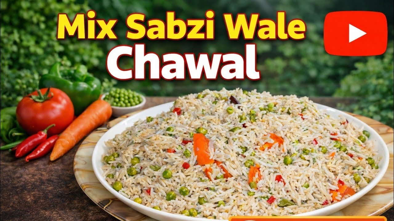 Easy and simple vegetable rice//simple Pakistani vegetables rice 