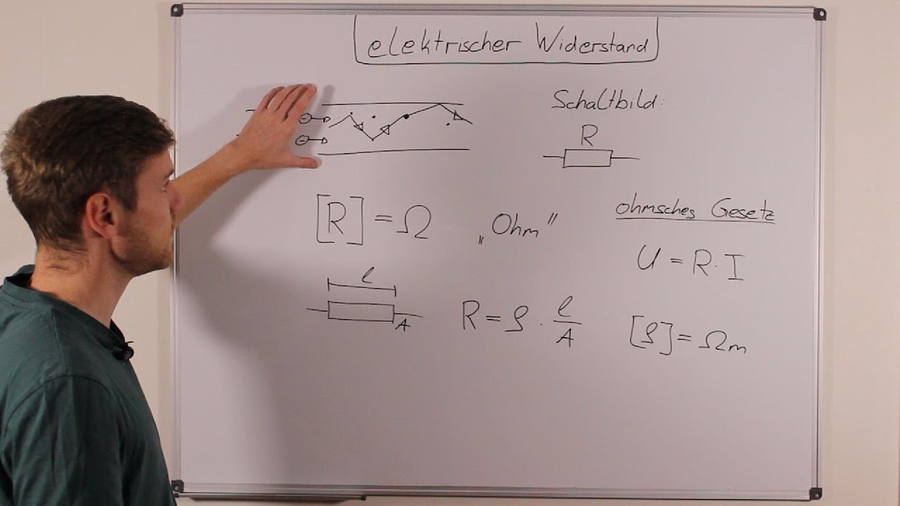 Warum flie&szlig;t Strom? - elektrischer Widerstand und Ohmsches Gesetz | Problemlos Physik