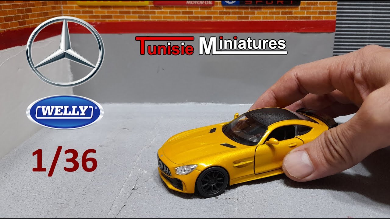Mercedes AMG GT Diecast Model Car Welly 1/36 Scale