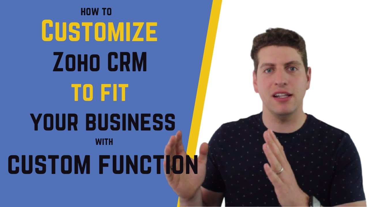 What is a Custom Function and How to Create One with Zoho CRM