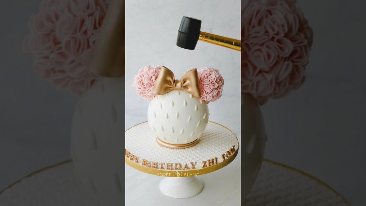 Round Pinata Cake Designs l Chocolate Pinata l Surprised Cake l Heart Pinata Cake l #pinatacake