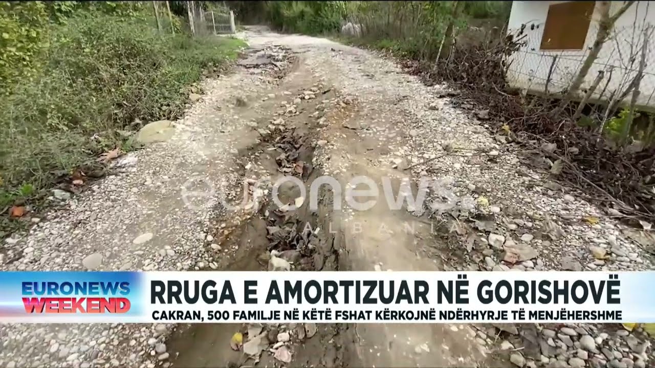 Rruga e amortizuar në Gorishovë.Cakran,500 familje në këtë fshat kërkojnë ndërhyrje të menjëhershme
