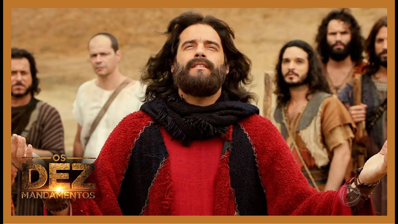 Moisés pede a ajuda de Deus para transformar rio em água doce | OS DEZ MANDAMENTOS