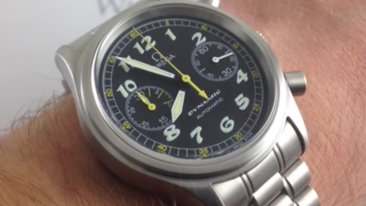 Omega Dynamic Chronograph Luxury Watch Review