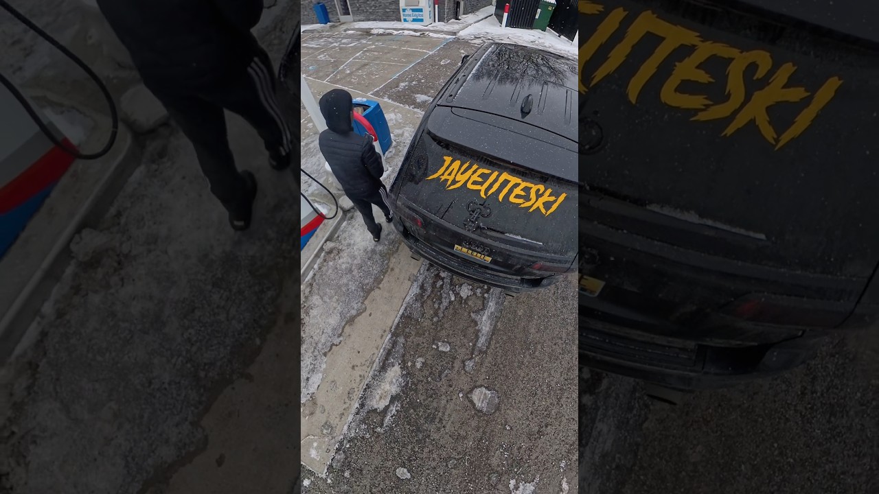 SRT Jeep does a cold start with 360 CAMERA! 