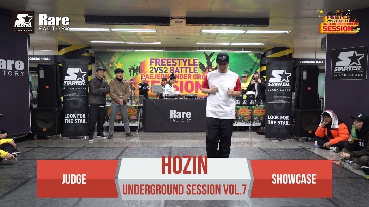 Hozin Judge Show Case | Daejeon, South Korea | 2017 Underground Session Vol.7
