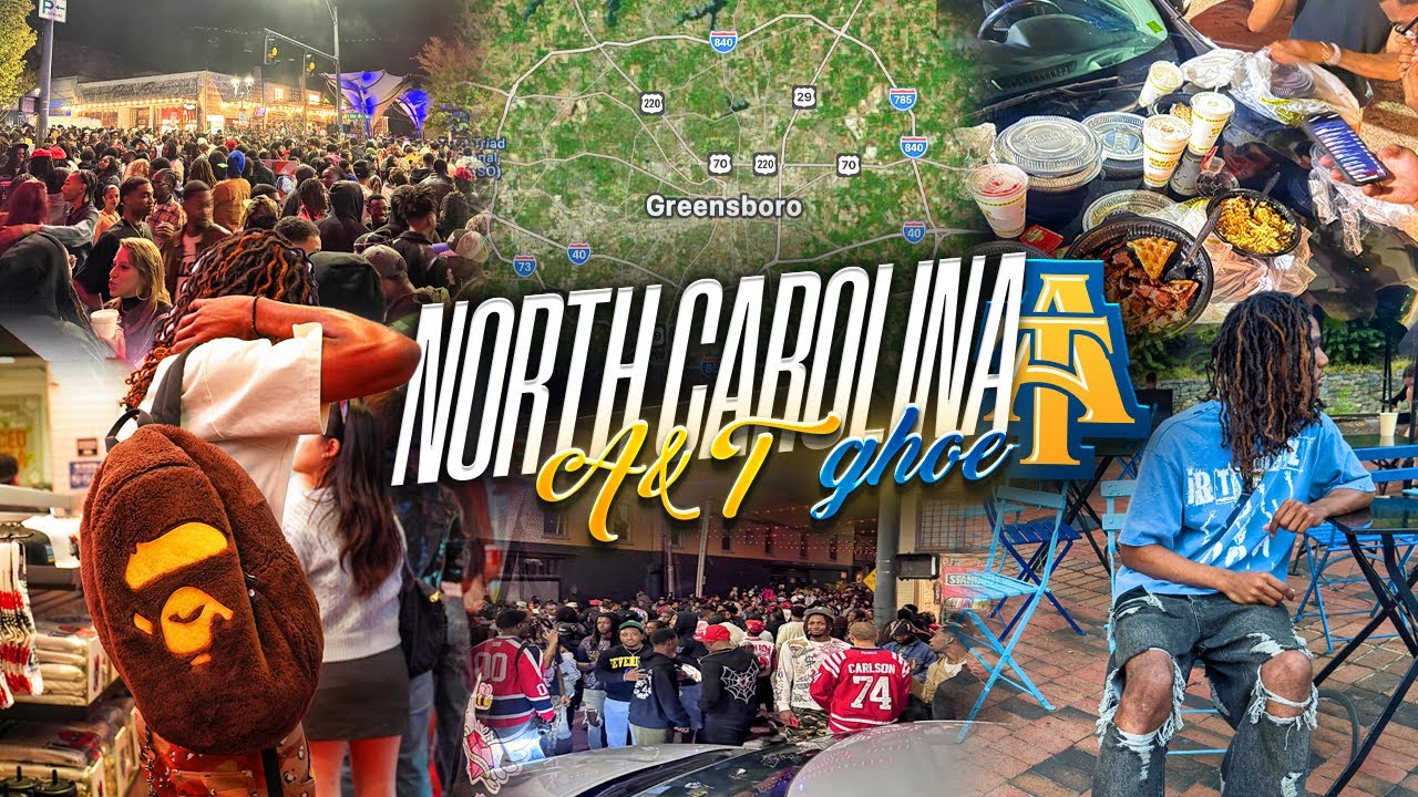 I WENT TO NORTH CAROLINA A&T FOR GHOE!