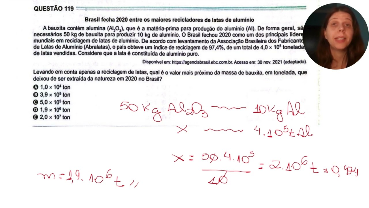 Questão 119 - Prova Verde - ENEM 2024