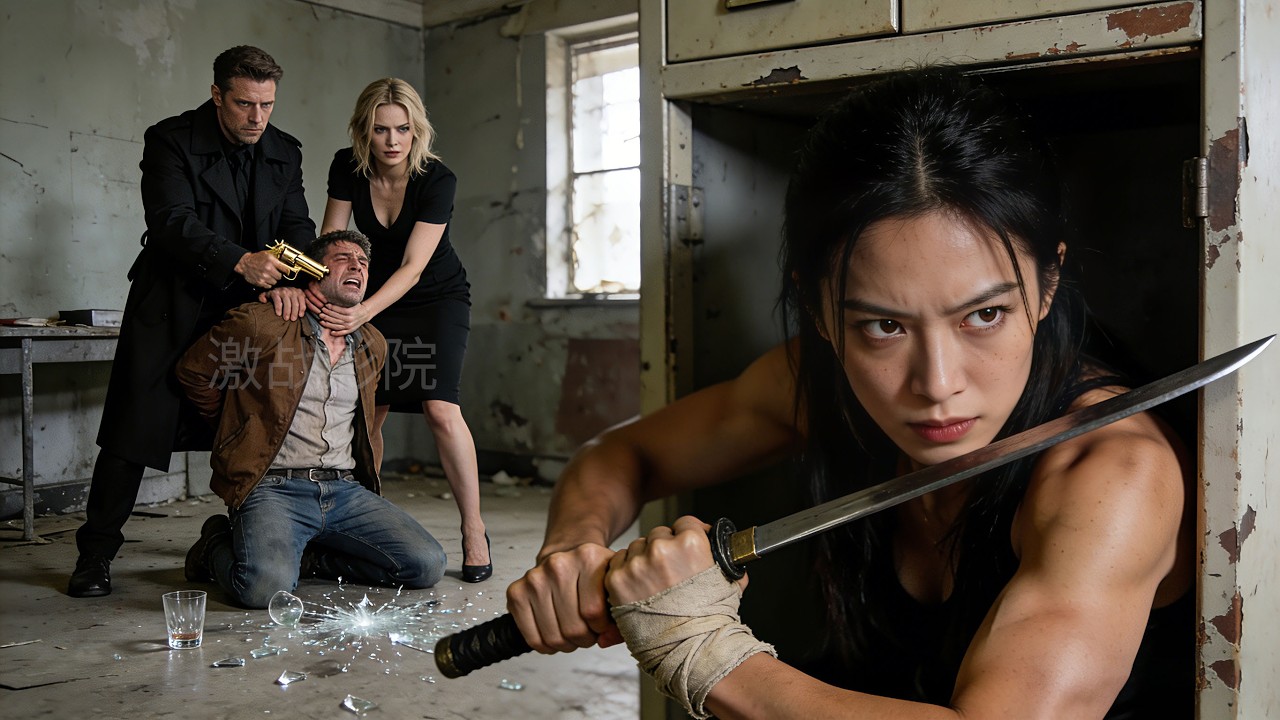 Action film!A girl trains hard to become a kung fu master and slaughters gang to avenge her father.