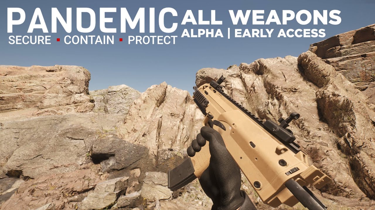 SCP: Pandemic - All Weapons