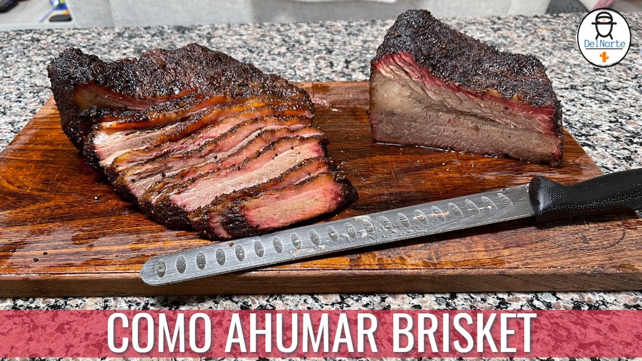 Como Ahumar Brisket En Asador Paso a Paso I Del Norte