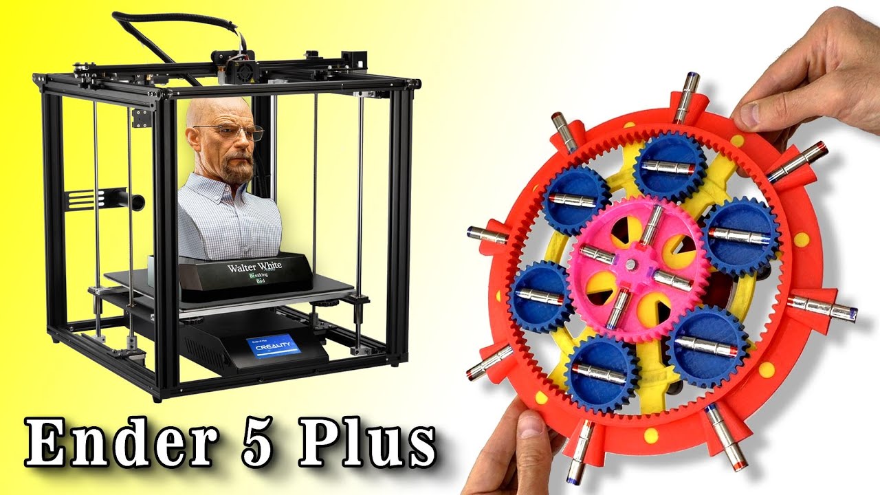 🔥 Creality Ender 5 Plus Самый большой 3D принтер в моей мастерской  Качество супер! Игорь Белецкий