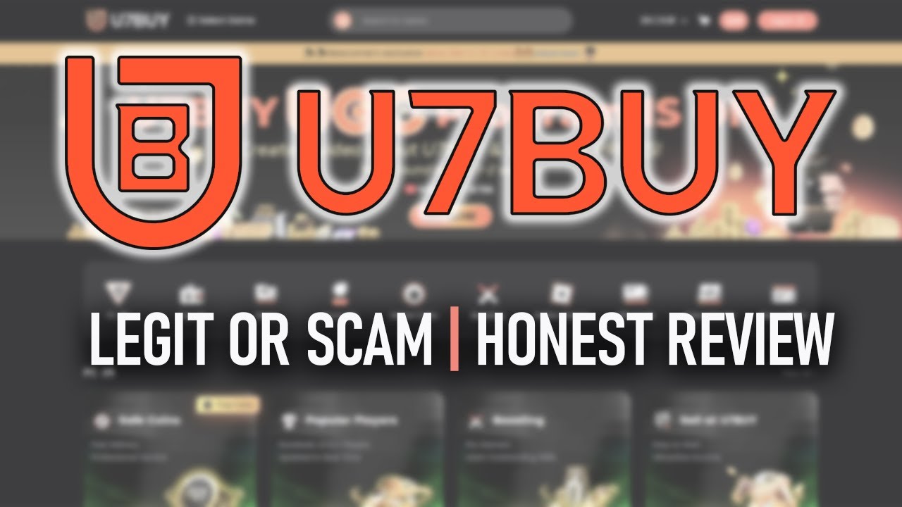 Обзор U7BUY: мошенничество или безопасность в 2025 году? Покупайте игровую валюту без риска?