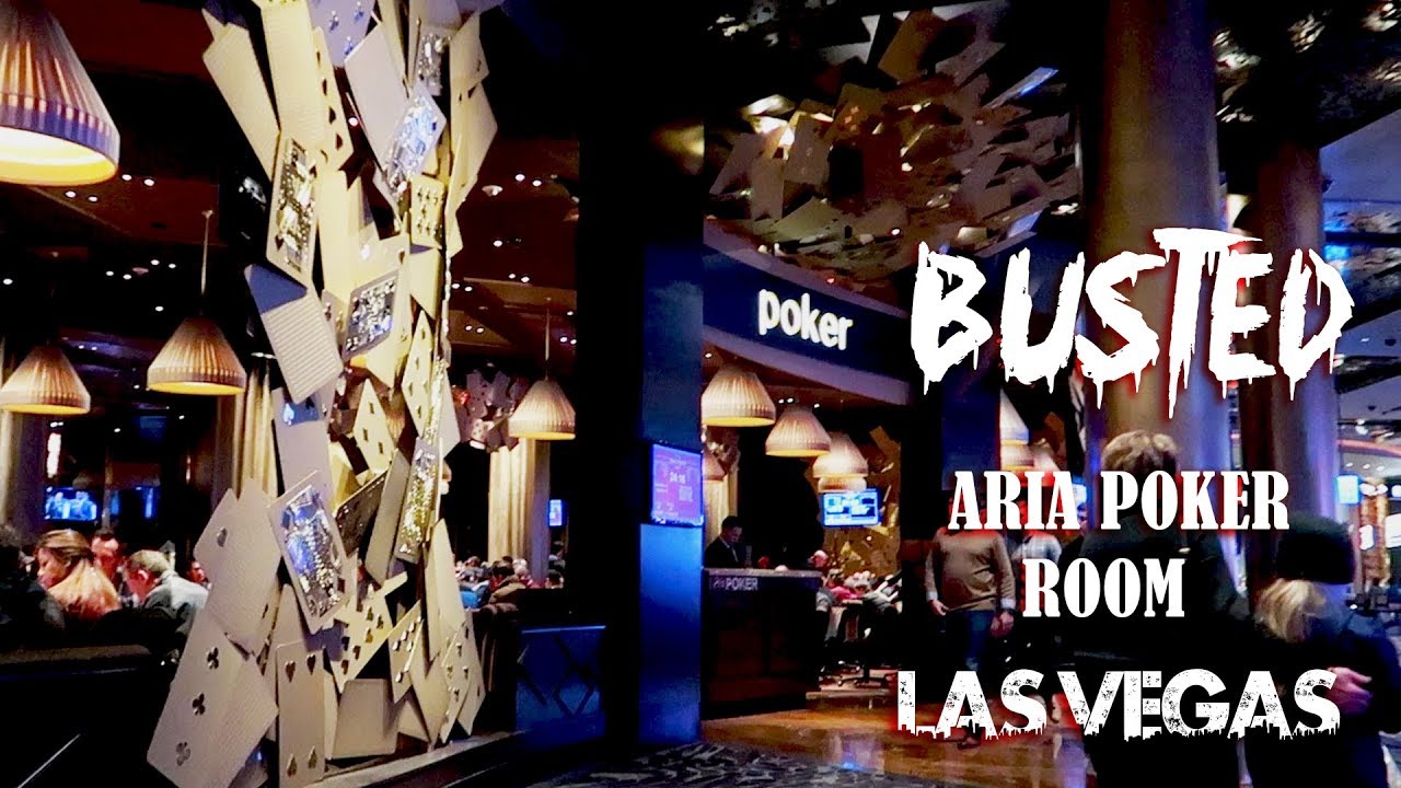 BUSTED AT ARIA POKER ROOM LAS VEGAS. POKER VLOG