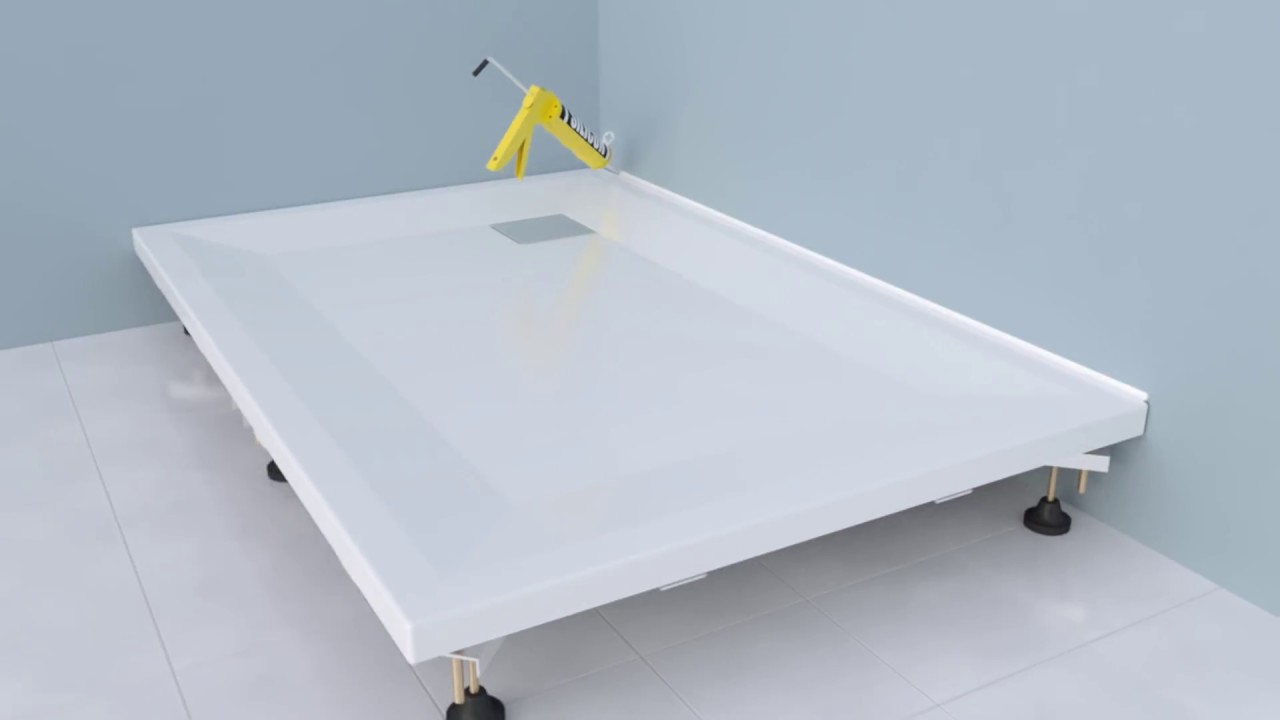 VitrA Flat Duş Teknesi (Ayaklı ve Panelli) Montajı