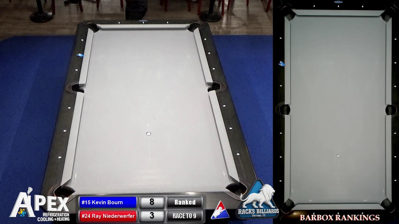 RANK MATCH 15 Kevin Bourn vs 24 Ray Niederwerfer race ti 9