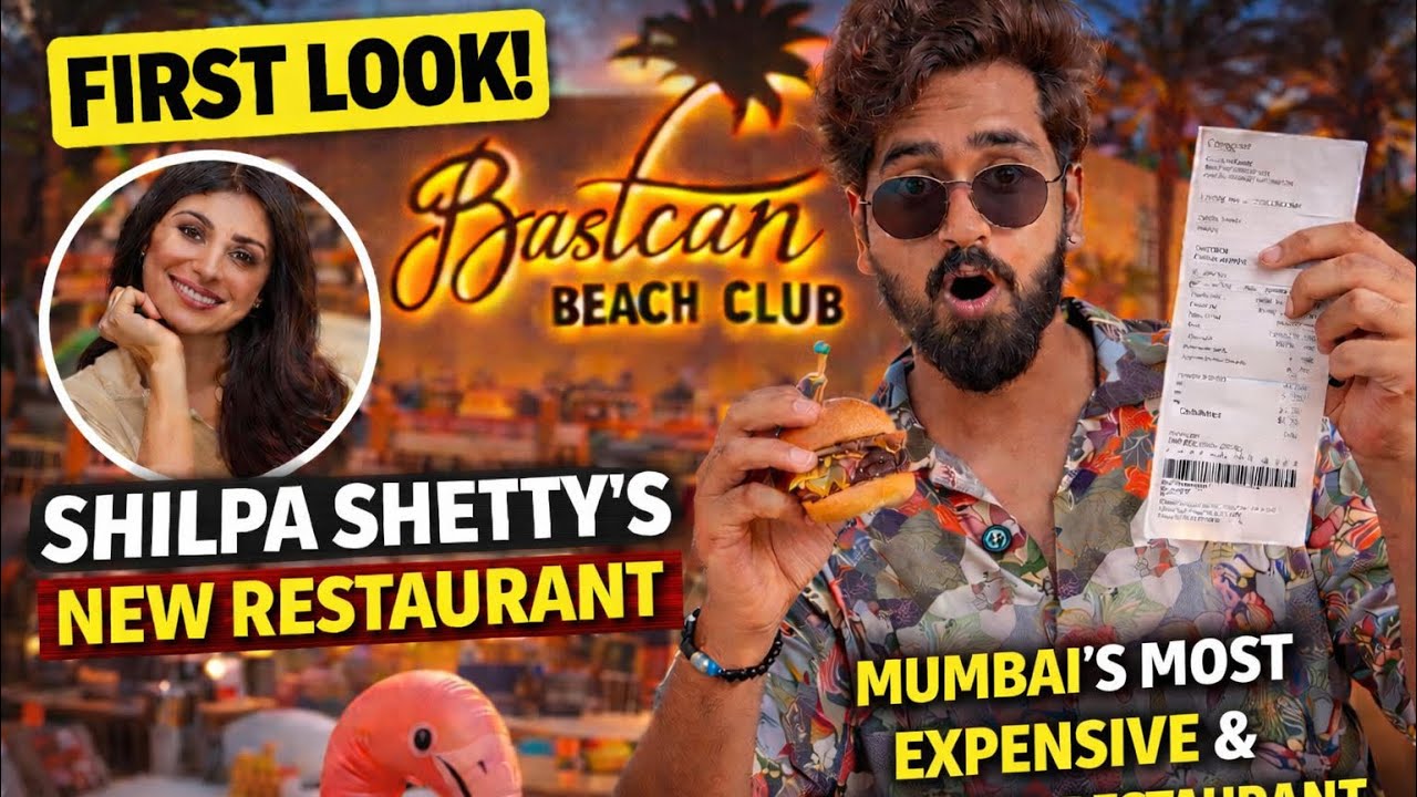 Shilpa Shetty’s New Restaurant - Bastian Beach Club in Mumbai | Restaurant Review | Food | Expensive