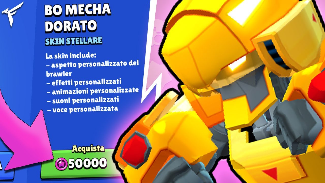 50000 Punti !? La PRIMA Skin GOLD💛Brawl Stars
