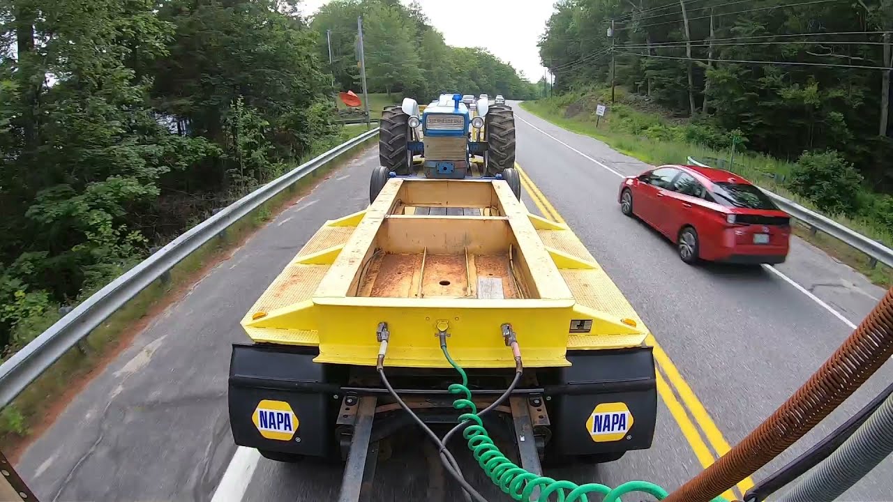 Ford 5000 Restoration - Semi Truck Hauling & Bush Hog!