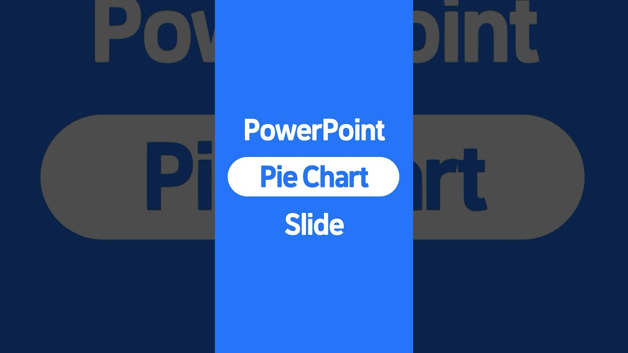 PowerPoint Pie Chart Design #ppt