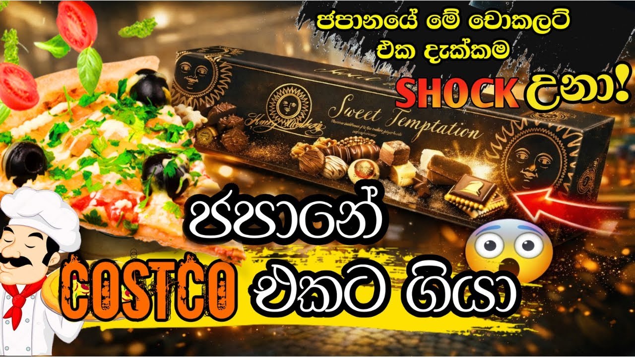 ජපානේ බඩු මෙච්චර ගනන් අඩුයිද? 😱| Costco Shopping Day Vlog 