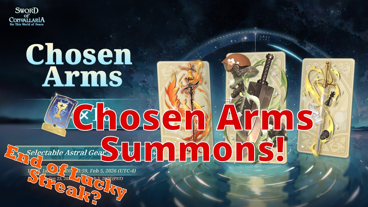 Chosen Arm Summons - Can the Lucky Streak Continue? | Sword of Convallaria