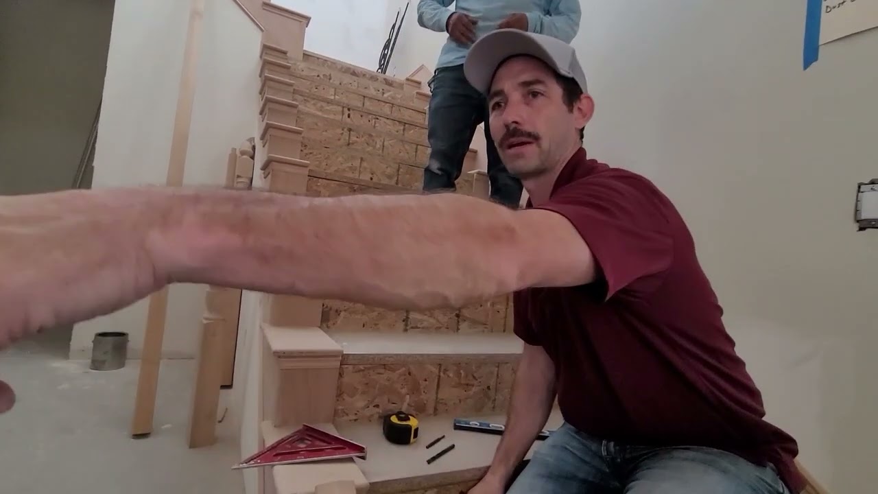 How to cut a pitch block and hang a volute