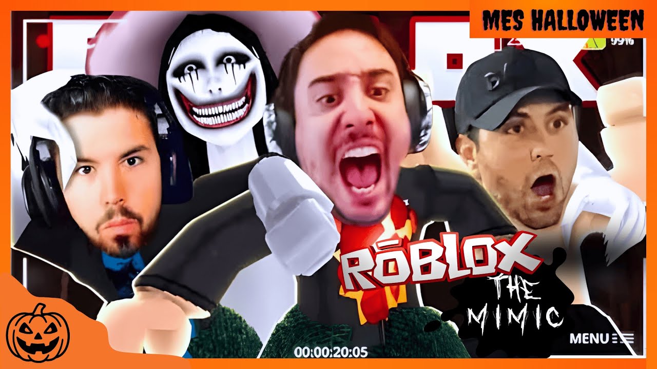 ROBLOX de PURO TERROR! The Mimic c/ VEGETTA Y WILLY | (SERIE COMPLETA) 🎃| MES HALLOWEEN