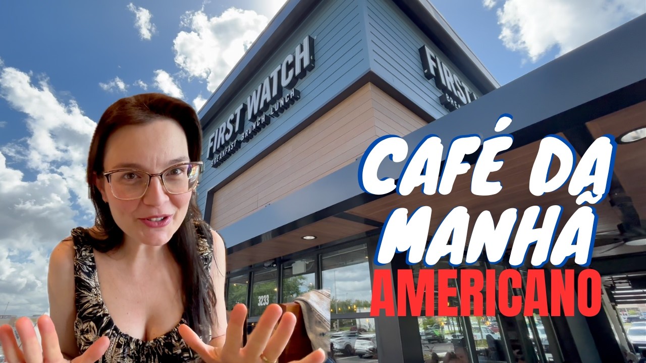 PROVANDO O FIRST WATCH EM ORLANDO 🇺🇸🥞 | Vale a pena? Caf&eacute; da manh&atilde; americano REAL!