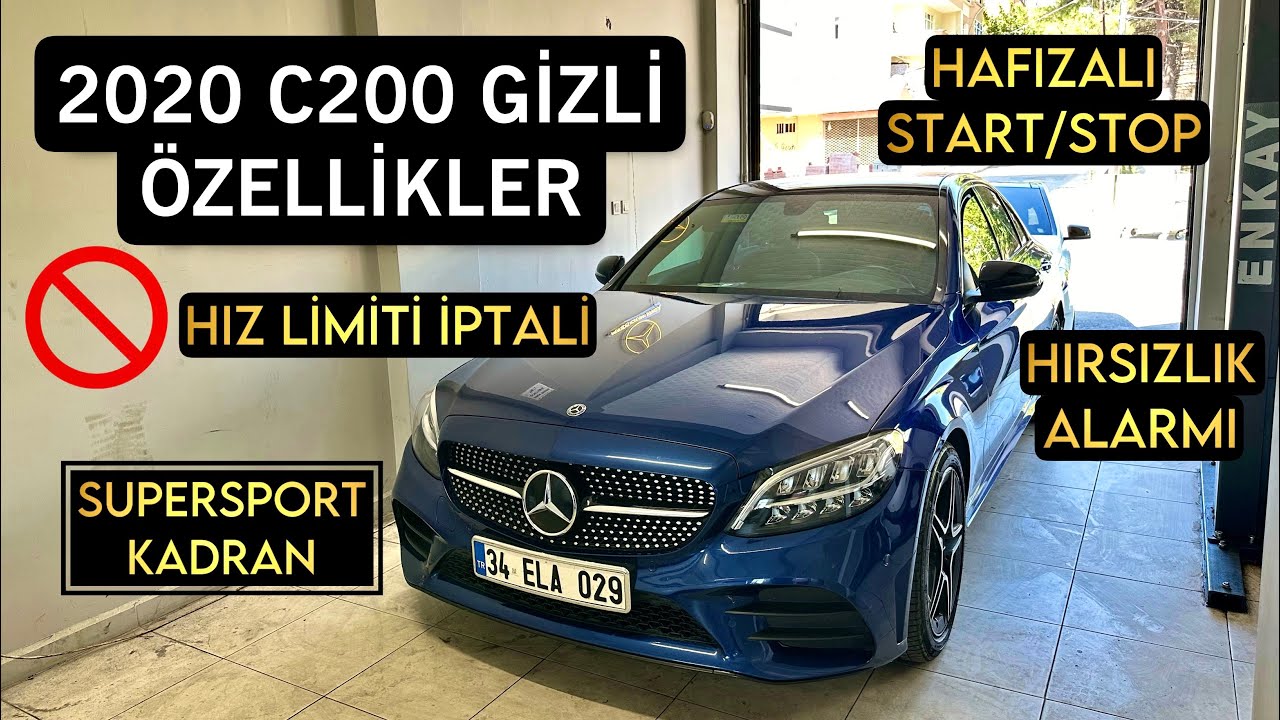 2020 C200 Gizli Özellik Aktivasyonu