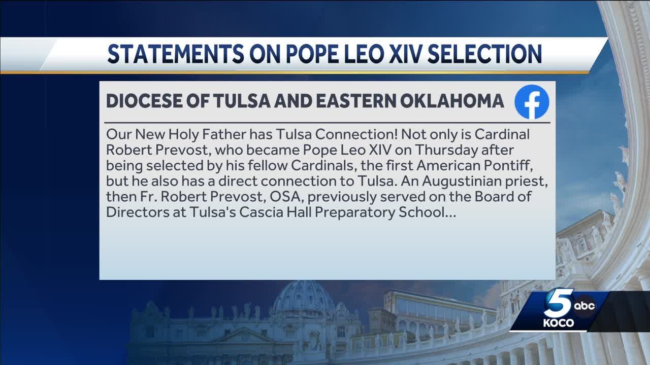 Pope Leo XIV has Oklahoma connection