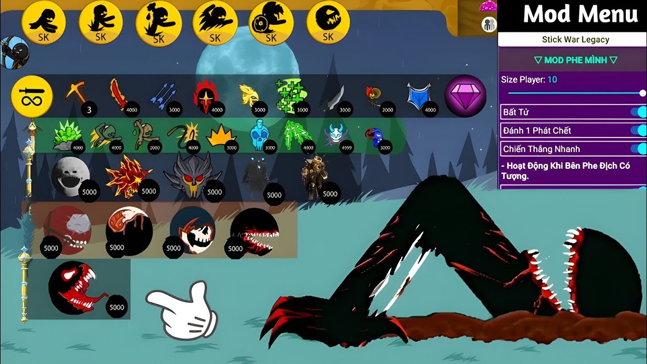 Unlocked New Boss Battle Final Boss | Stick War Legacy Mod Menu V2023.5.1309