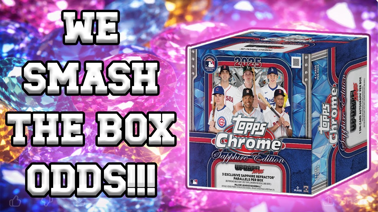 💎The Cleanest Cards of 2025, Topps Chrome Update Sapphire Edition💎