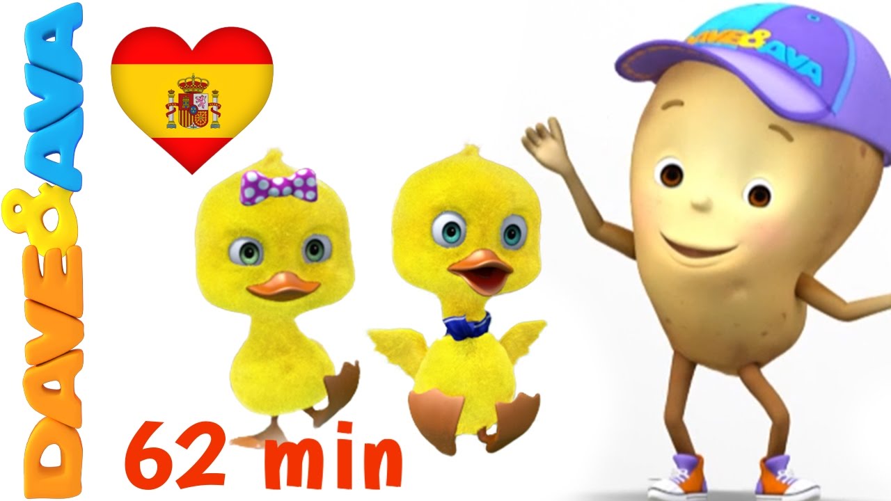 ❤️️ Colección de Canciones Infantiles | Videos Infantiles en Español | Dave y Ava ❤️️
