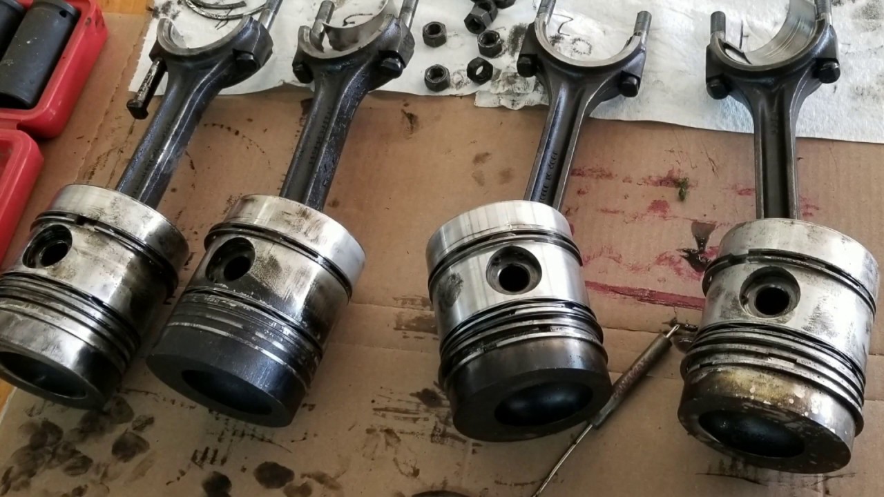 Engine after too much starting fluid is used.