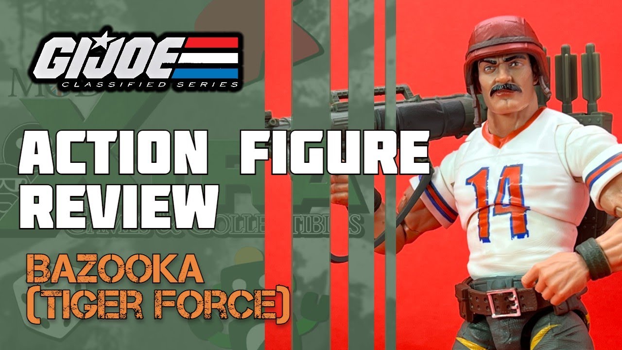 GI Joe Classified | Bazooka (Tiger Force) | Action Figure Review