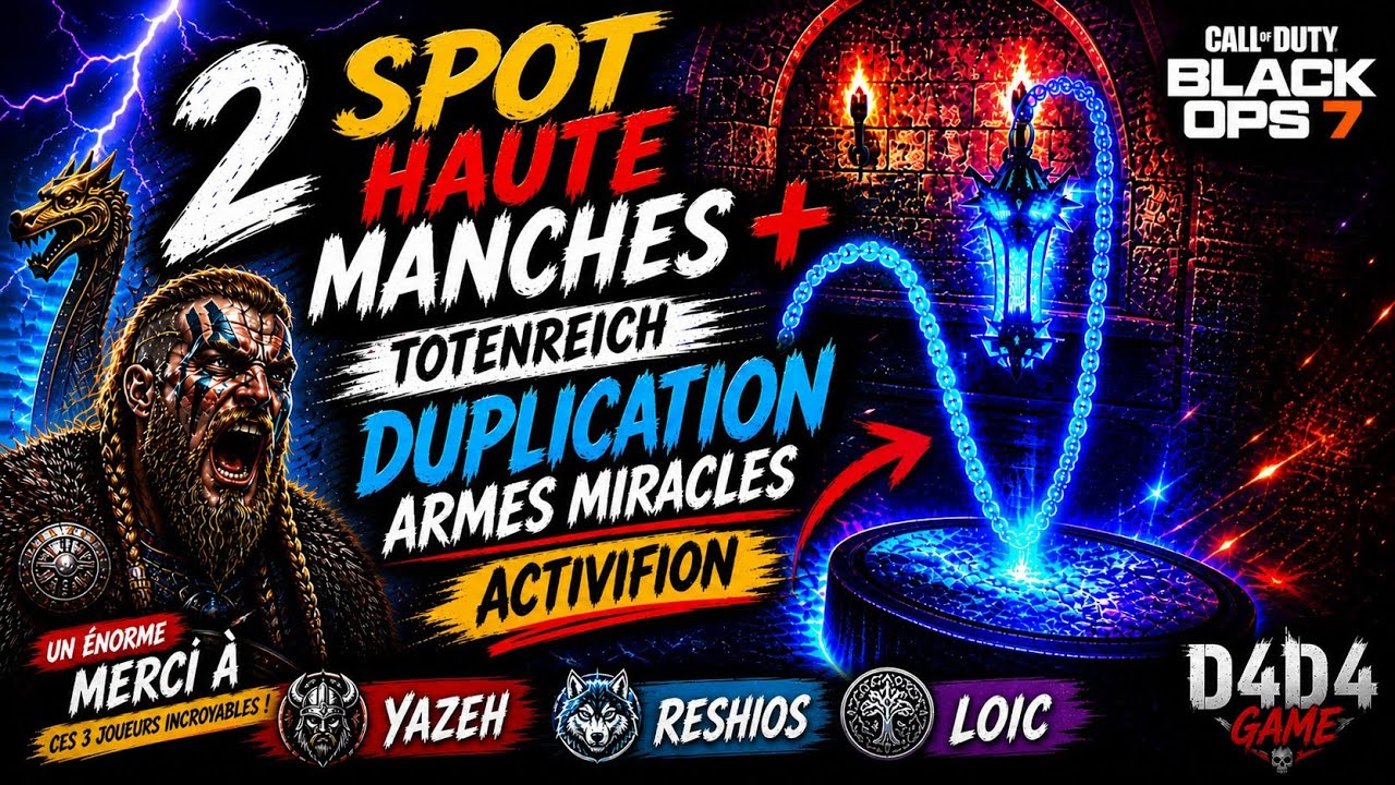 Totenreich Miracle Weapon Duplicate Glitch for 4 Players ⚔️ BO7 #bo7zombies #callofduty #glitchfr