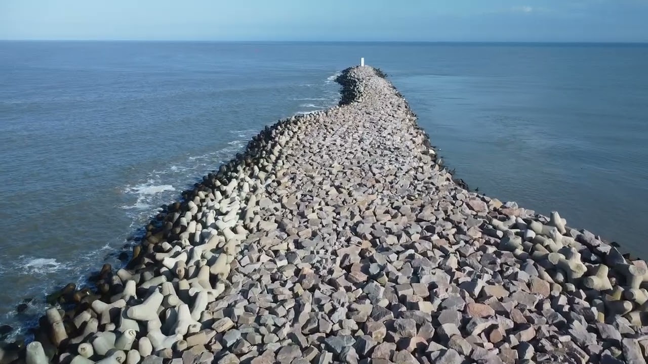 molhe Leste em São José do Norte RS