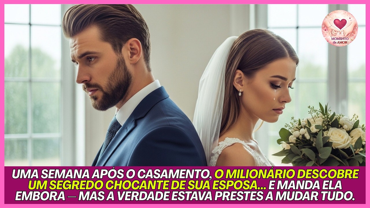 UMA SEMANA APÓS O CASAMENTO, O MILIONÁRIO DESCOBRE UM SEGREDO CHOCANTE DE SUA ESPOSA.