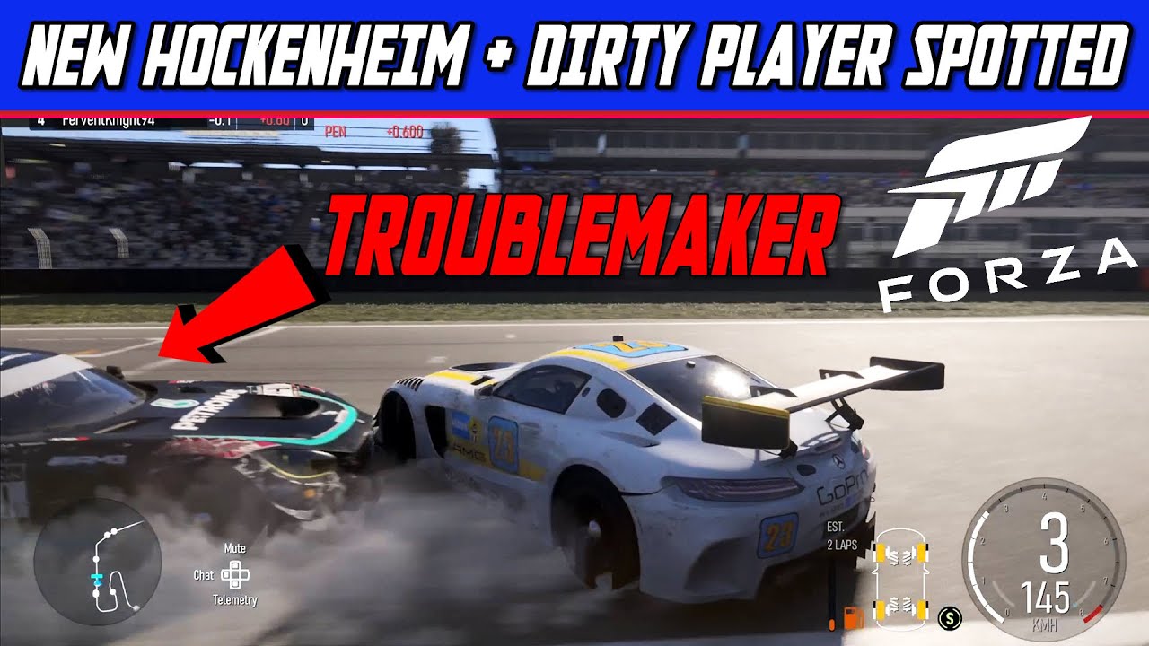 Got rammed by a sore loser on my 1st race at Hockenheim 🏁 Mercedes-AMG GT3 | Forza Multiplayer