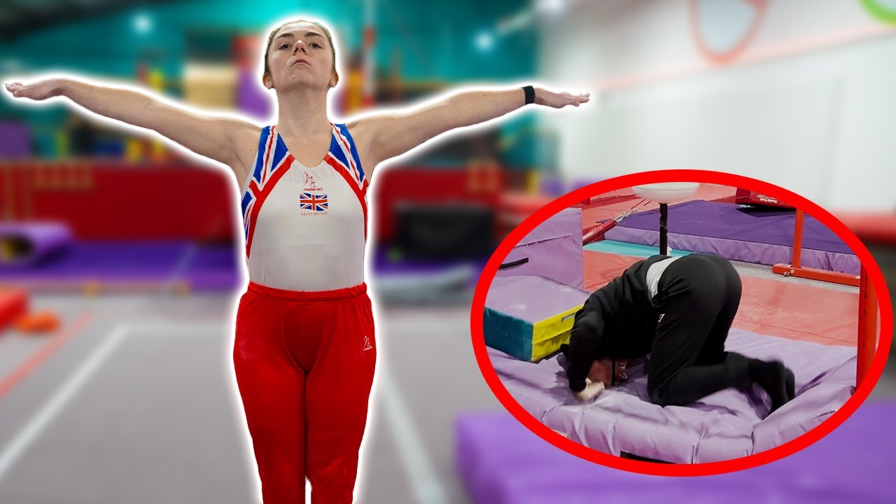 First P-Bar Gymnastics session (Dad landed on his HEAD)
