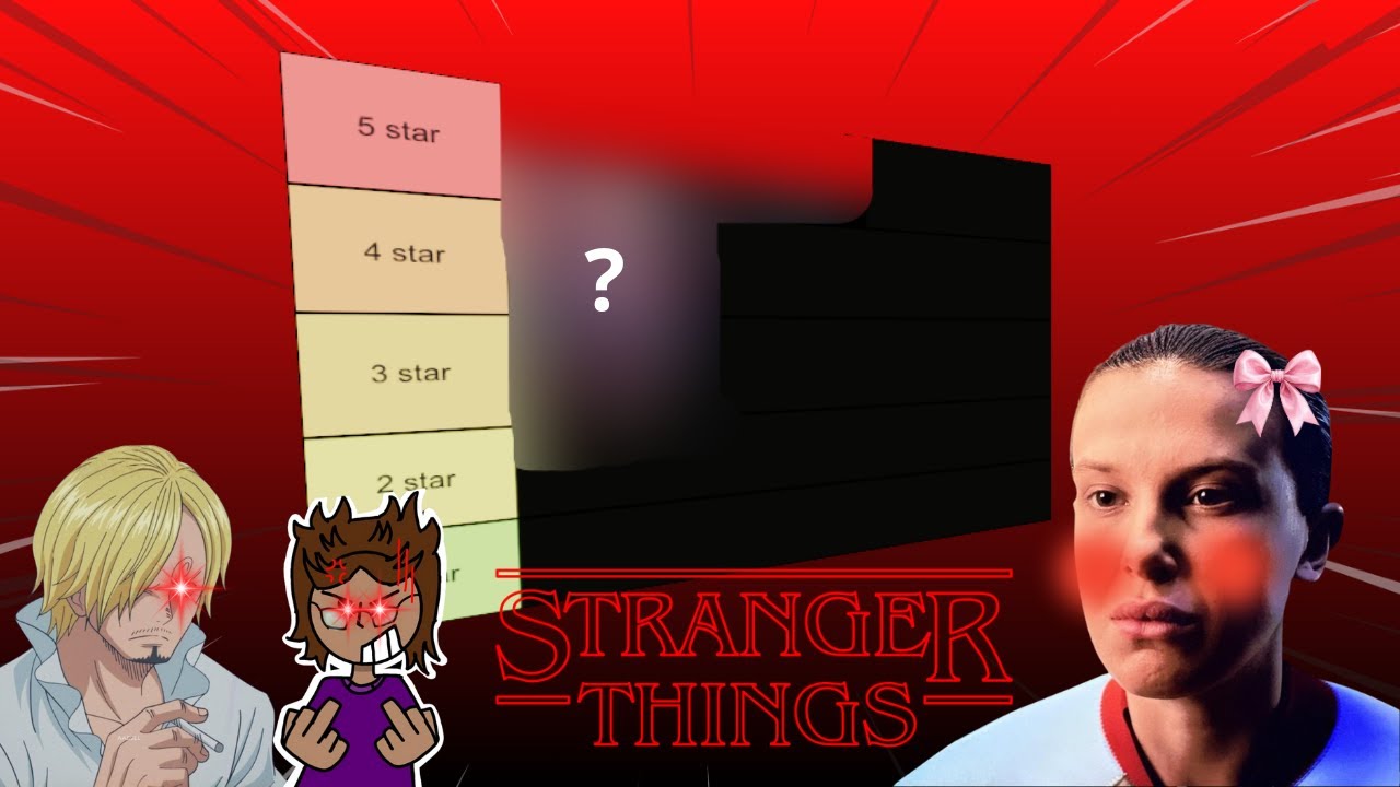 Tier List DEFINITIVA das Temporadas de Stranger Things (Parte 1) Ft. @oozokai
