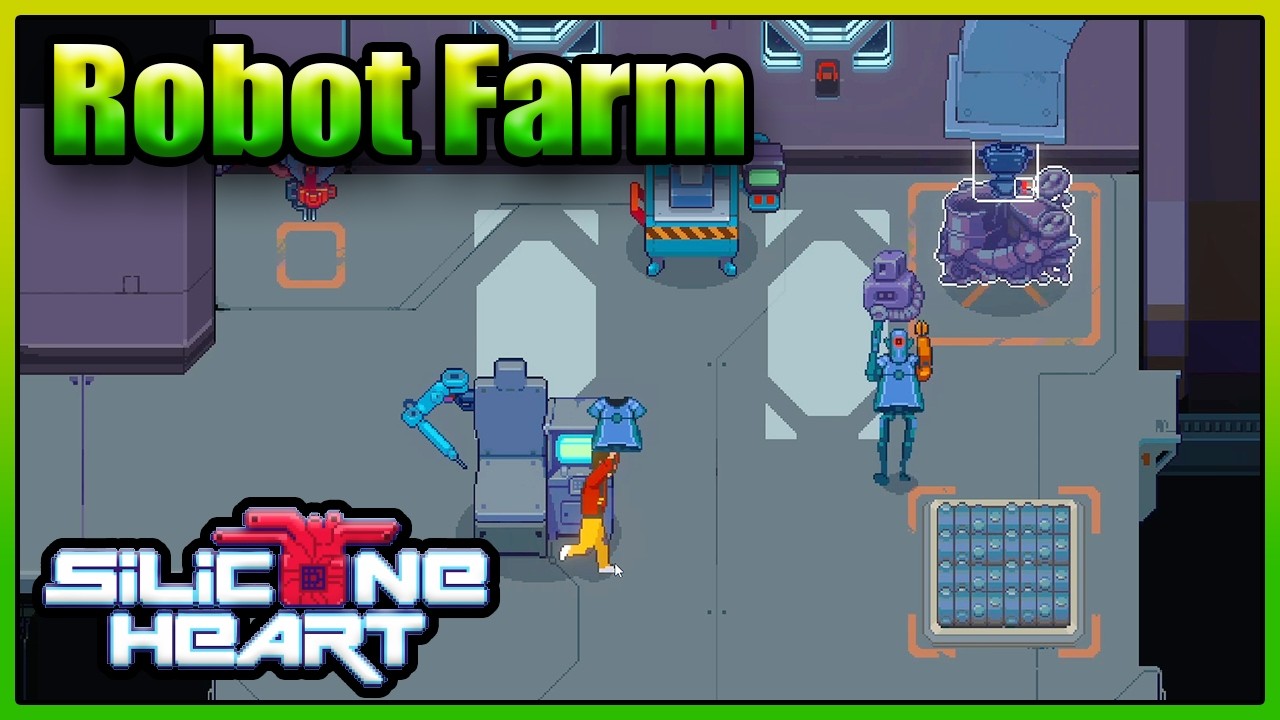 Building a Robot Powered Farm! - Silicone Heart Playtest