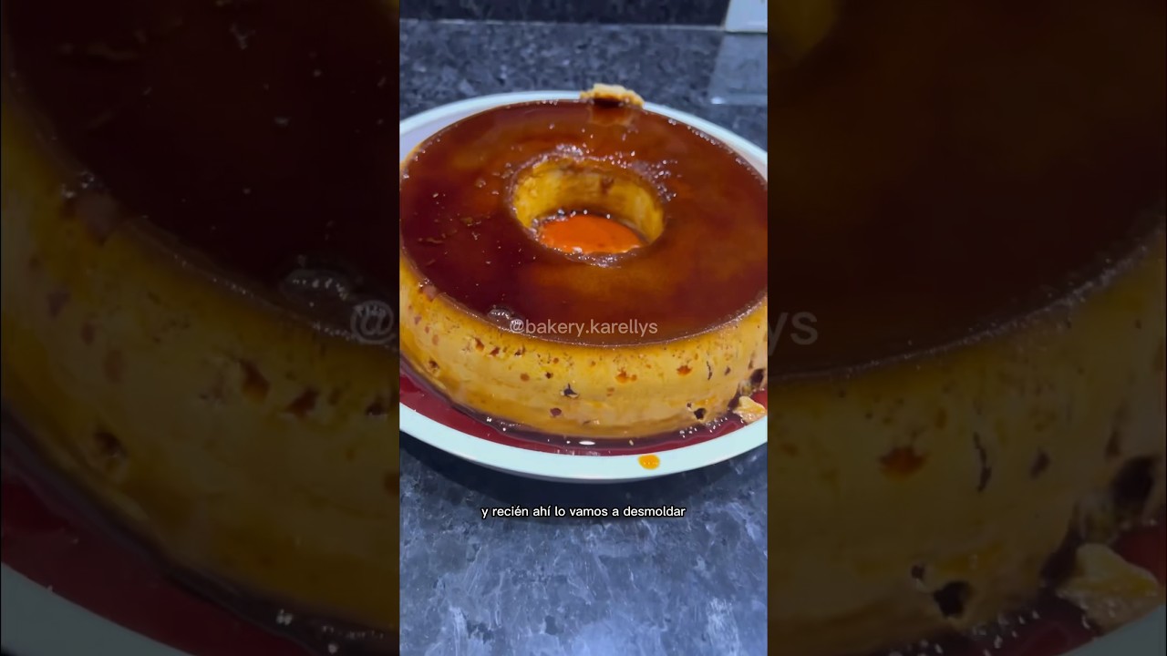 Flan casero #flan #flancasero #receta #recetasfaciles