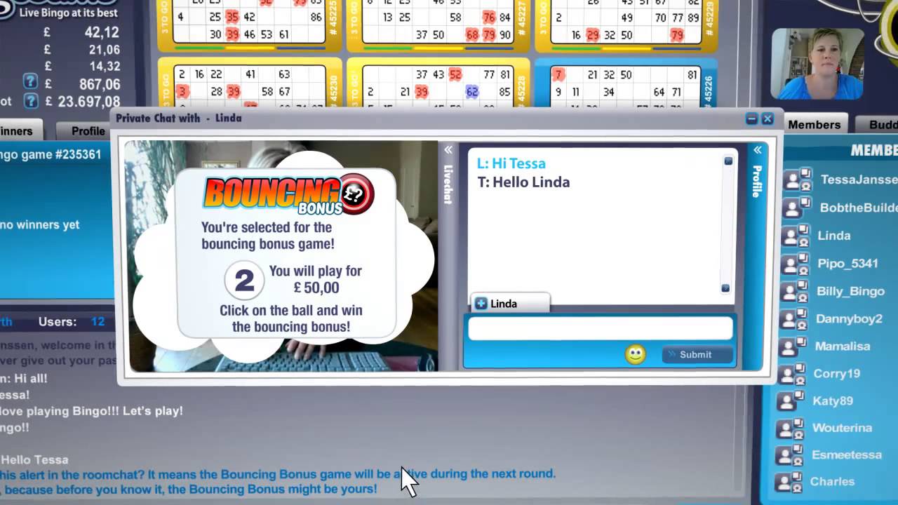 Bingocams Bouncing Bonus (Bingocams HD Video)