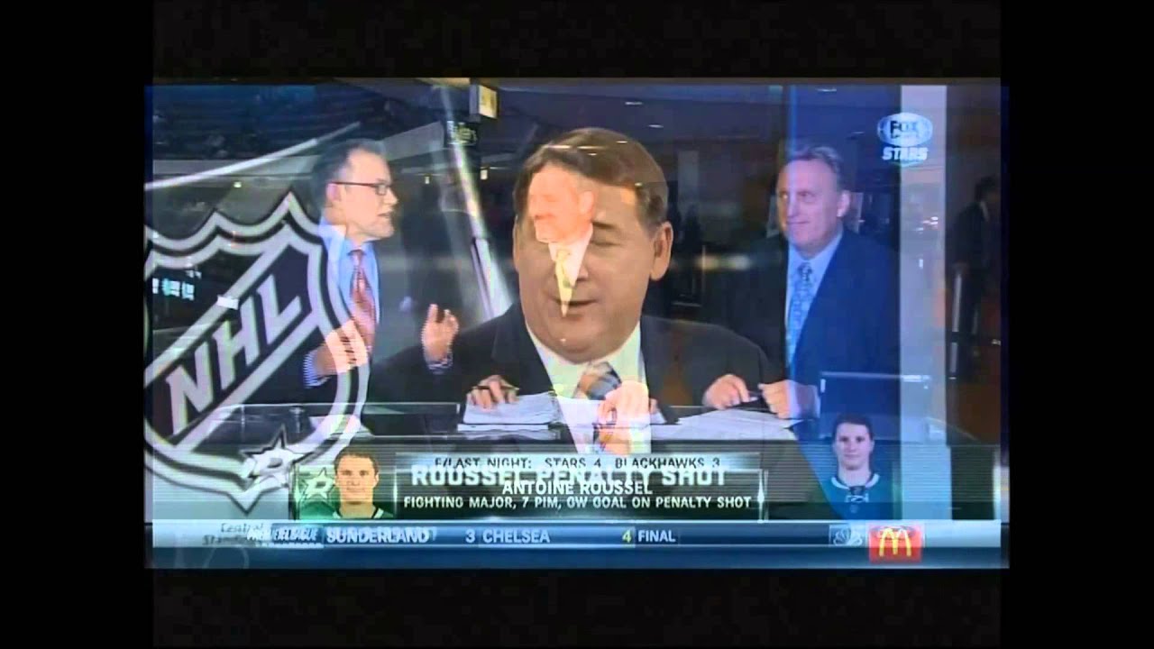Antoine Roussel vs Chicago Blackhawks - Acts I II III - Andrew Shaw Morin Versteeg