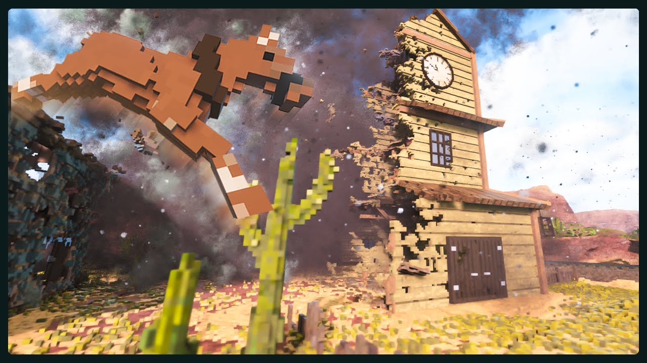 Can I Outrun this Massive Tornado in Teardown