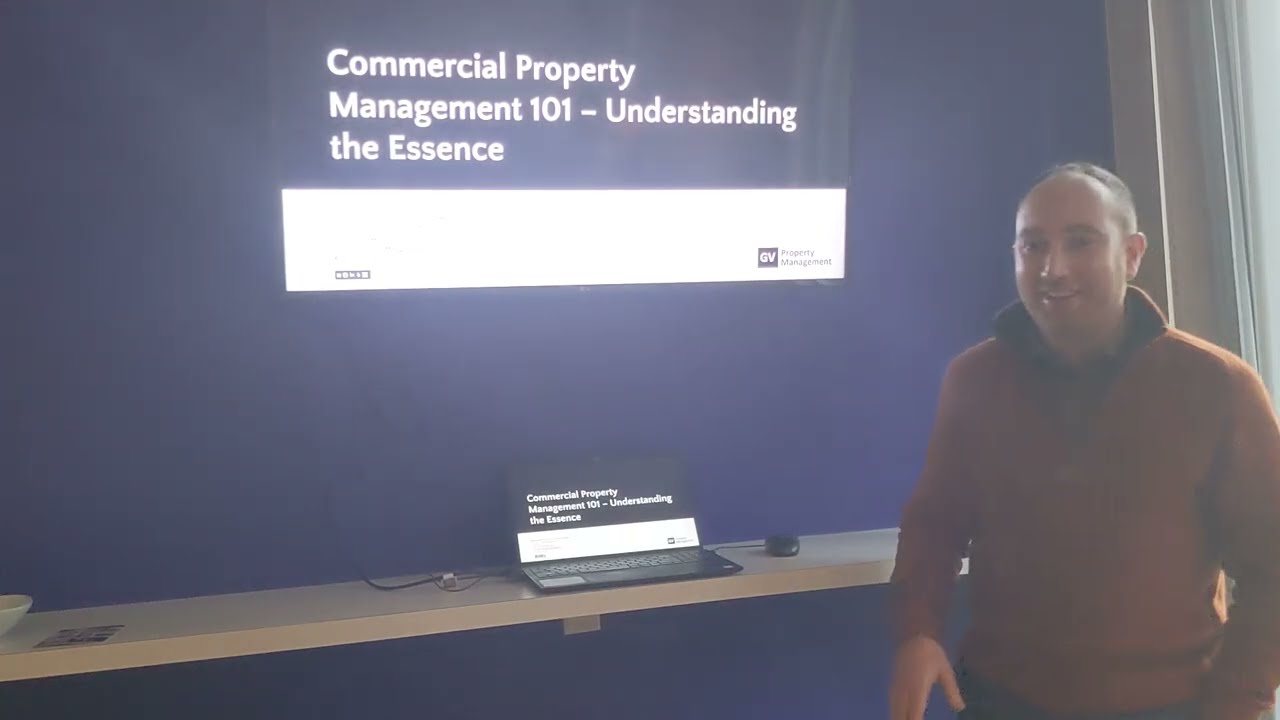 Commercial Property Management 101 - Alex Goldstein from GV Property Management at #RealEstateTO