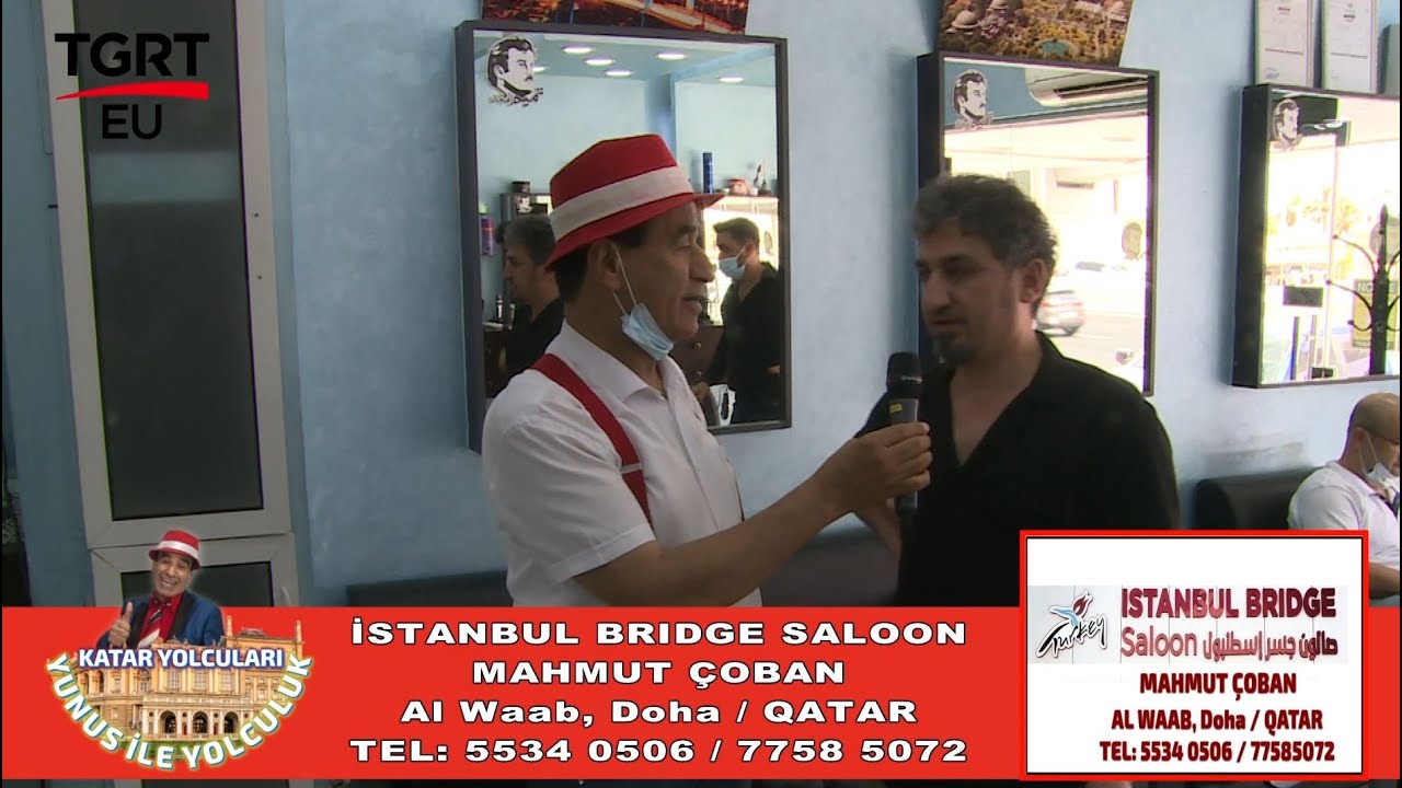KATAR YOLCULARI YUNUS İLE YOLCULUK İSTANBUL BRIDGE SALOON